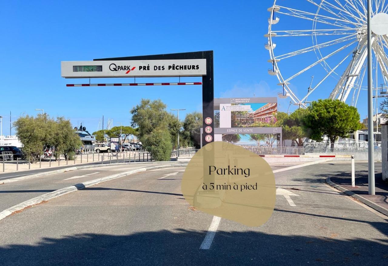 Vieil Antibes, Plage De Sable, Avec Parking ภายนอก รูปภาพ