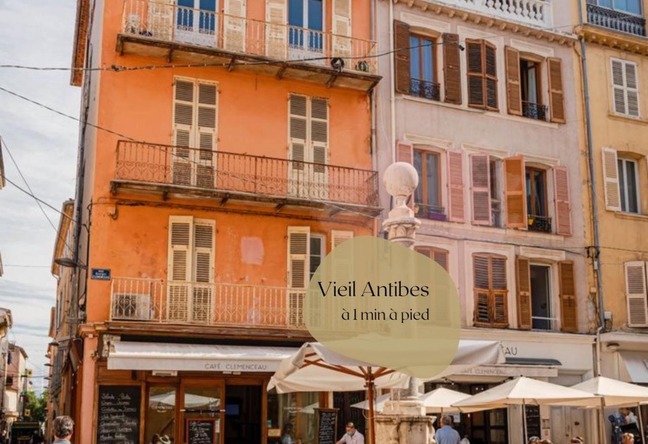 Vieil Antibes, Plage De Sable, Avec Parking ภายนอก รูปภาพ